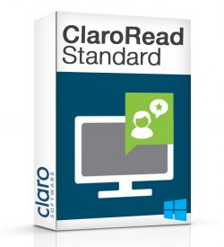 ClaroRead Standard Software Box