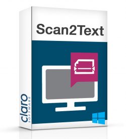 Scan2Text Software Box